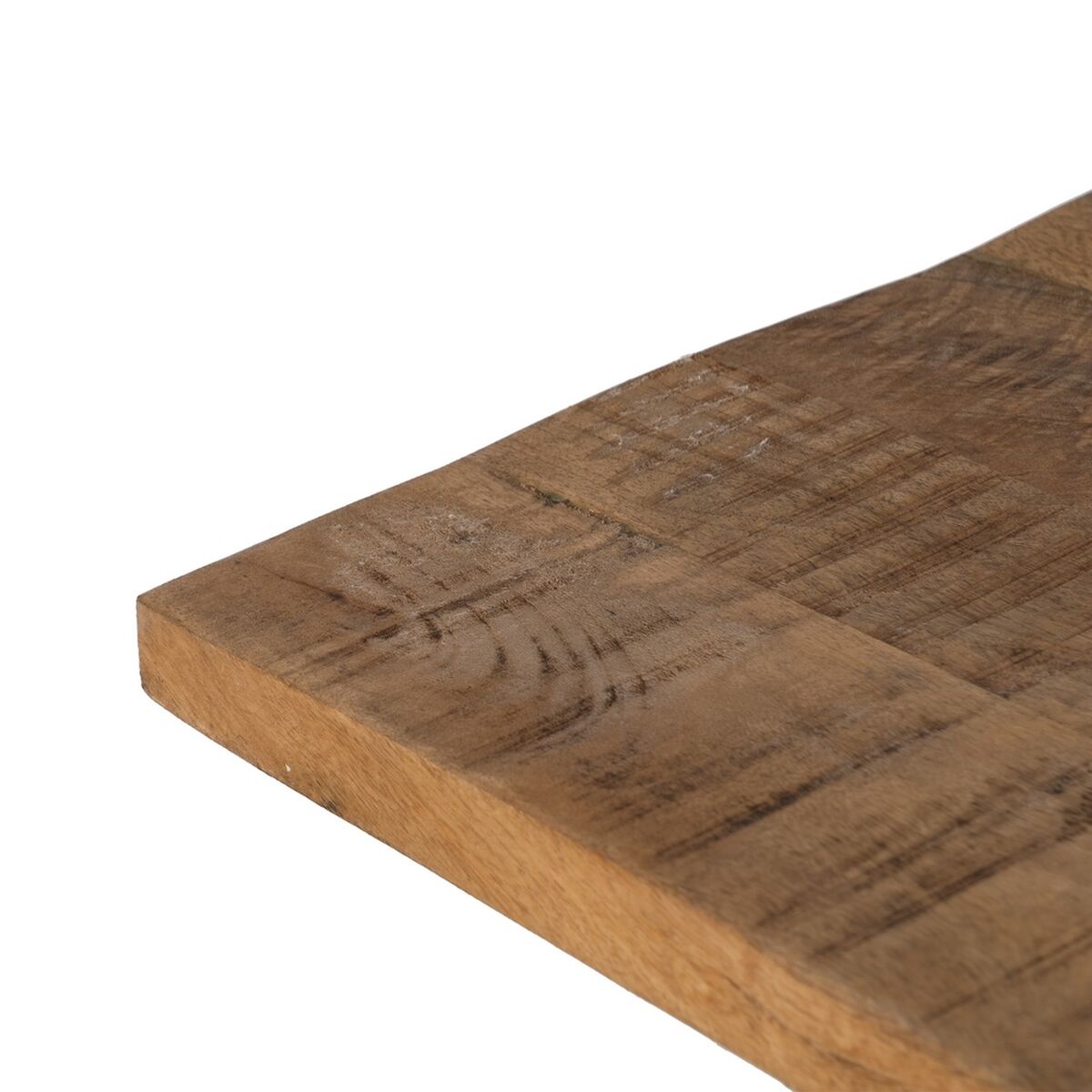 Table top Neliö Beige Mangopuu 80 x 80 x 3 cm